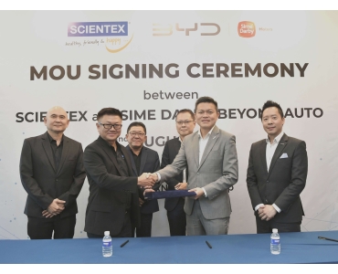 Sime Darby Beyond Auto and Scientex Berhad Joint Effort in Driving Change for a Greener Malaysia